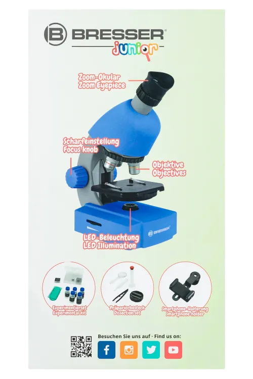 immagine microscopio Bresser Junior 40–640x,  13