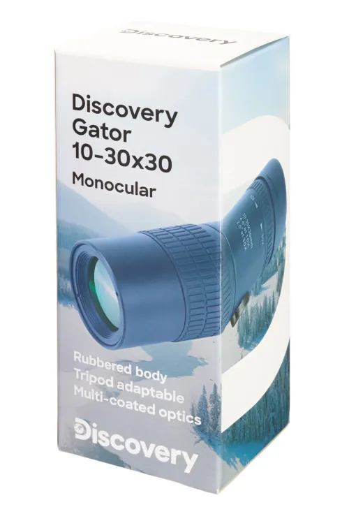 foto monoculare Levenhuk Discovery Gator 10—30x30,  12
