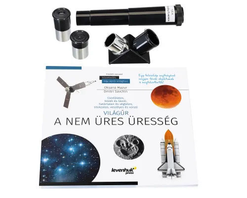 foto telescopio Levenhuk Discovery Spark Travel 50 con libro,  5