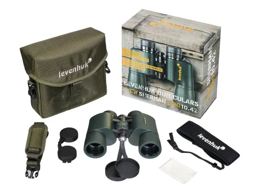 immagine binocolo Levenhuk New Sherman PRO 10x42,  4