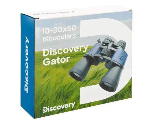 foto binocolo Levenhuk Discovery Gator 10–30x50,  12