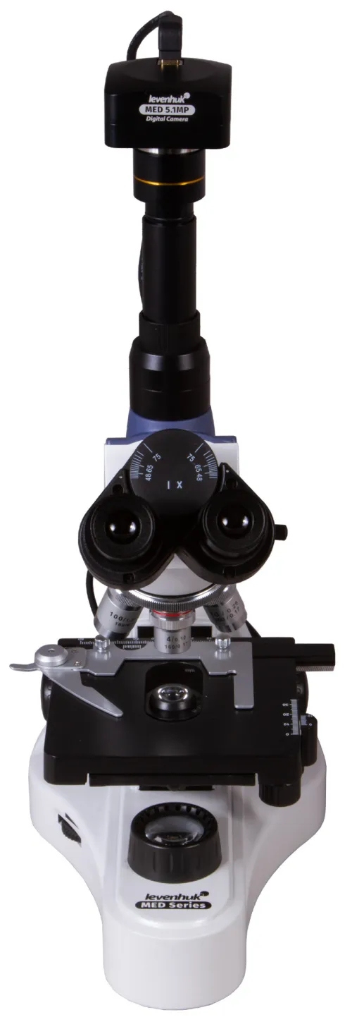immagine microscopio trinoculare digitale Levenhuk MED D10T,  4