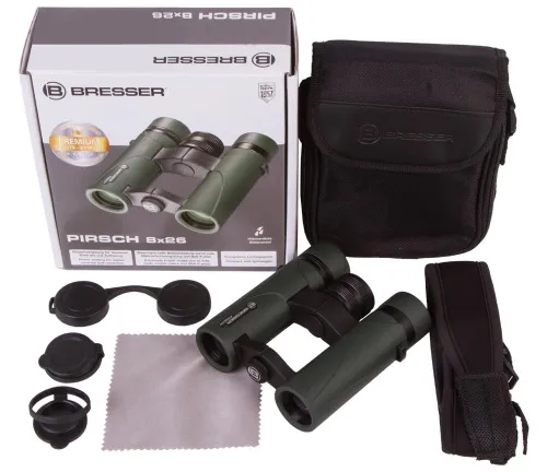 foto binocolo Bresser Pirsch 8x26,  2