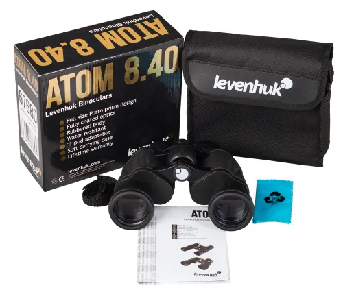 fotografia binocolo Levenhuk Atom 8x40,  2