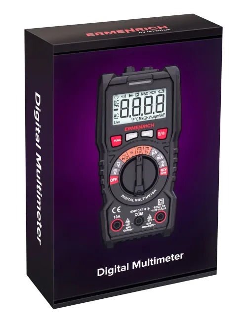 figura multimetro digitale Ermenrich Zing TC13,  7