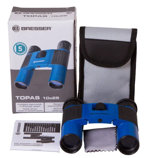 figura binocolo Bresser Topas 10x25,  6