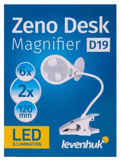 fotografia lente d’ingrandimento Levenhuk Zeno Desk D19,  12
