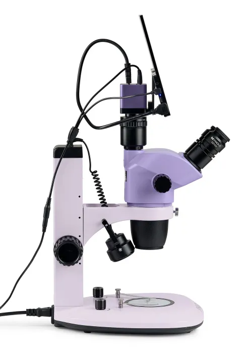 foto microscopio stereoscopico digitale MAGUS Stereo D7T LCD BASE,  8
