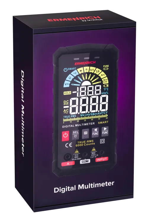 figura multimetro digitale Ermenrich Zing TC27,  9