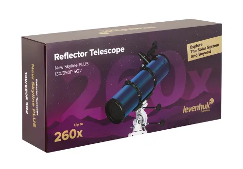 immagine telescopio Levenhuk New Skyline PLUS 130/650P SQ2,  14