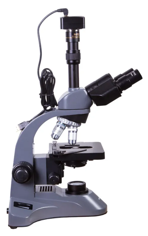fotografia microscopio trinoculare digitale Levenhuk D740T 5.1M,  3