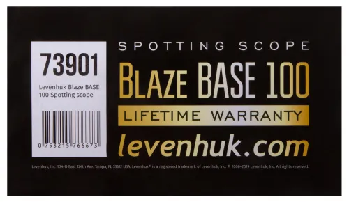 fotografia cannocchiale terrestre Levenhuk Blaze BASE 100,  16