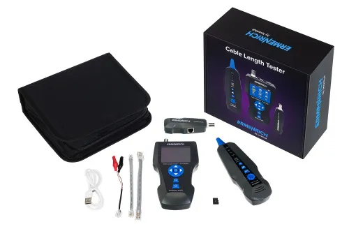 immagine misuratore di lunghezza dei cavi di rete Ermenrich NetGeeks NL80,  2