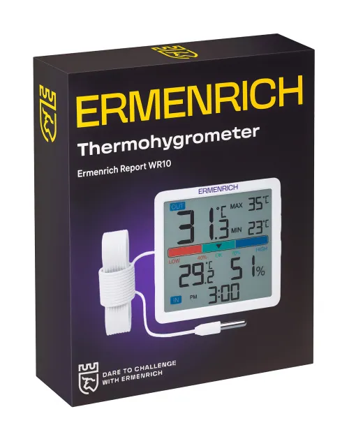 fotografia termoigrometro Ermenrich Report WR10,  7