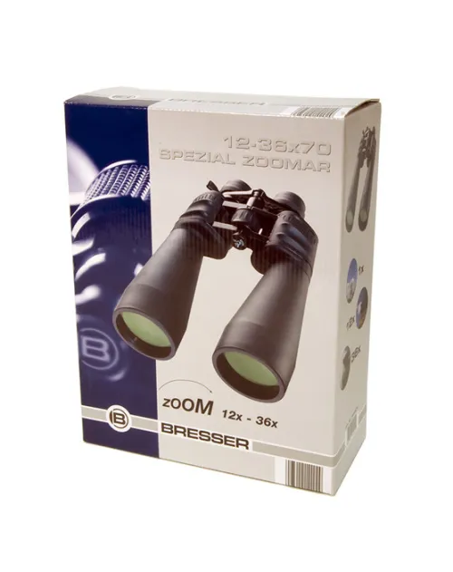 figura binocolo Bresser Spezial Zoomar 12–36x70,  12
