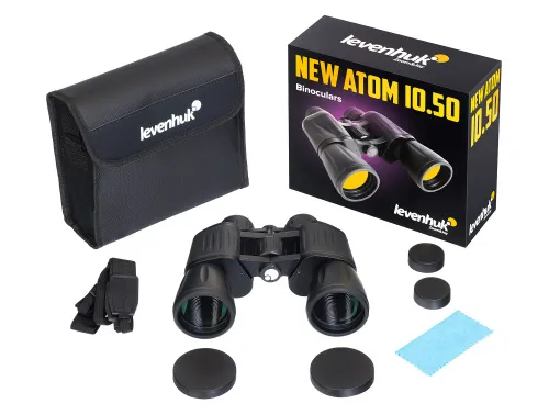 immagine binocolo Levenhuk New Atom 10x50,  4