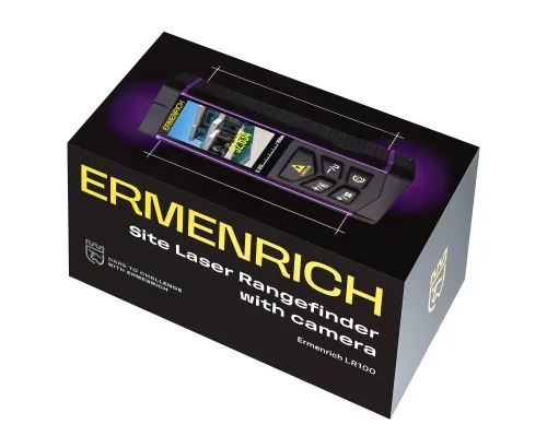 fotografia misuratore laser Ermenrich PRO LR100, con fotocamera,  8