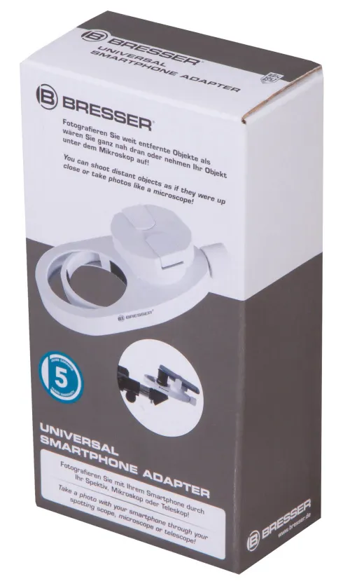 figura adattatore per Smartphone Bresser,  12