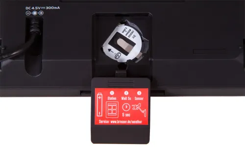fotografia bresser Stazione meteo 5 IN 1 con display colori, nero,  8