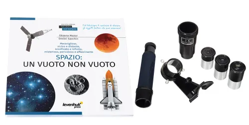 fotografia telescopio Levenhuk Discovery Spark 767 AZ con libro,  3