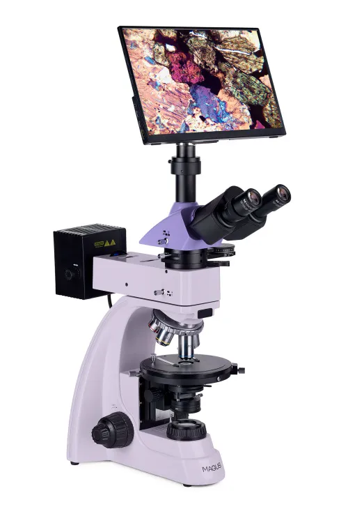 foto microscopio polarizzatore digitale MAGUS Pol D850 LCD,  4