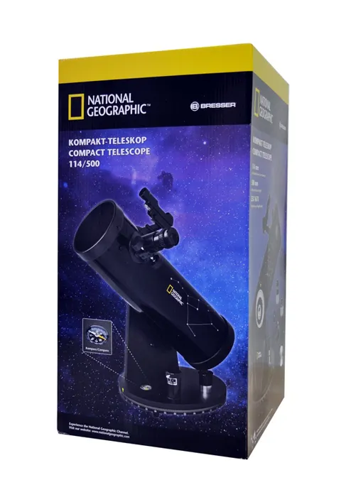 figura telescopio Bresser National Geographic Dob 114/500,  2