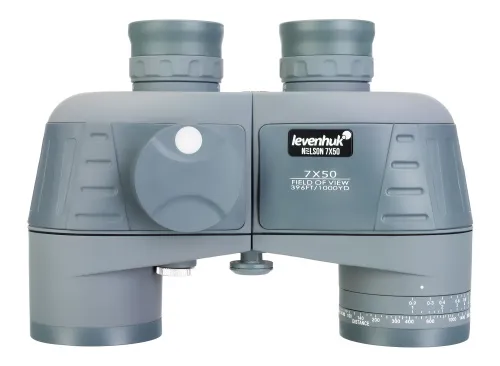 immagine binocolo Levenhuk Nelson 7x50 con reticolo e bussola,  6