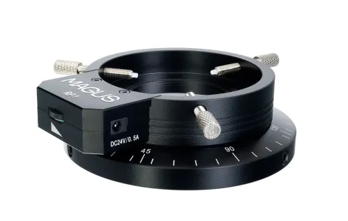 figura luce ad anello MAGUS LED RP1 con polarizzatore,  4