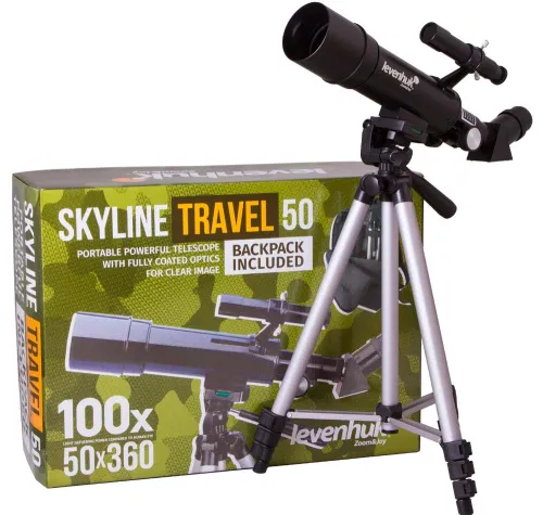 immagine telescopio Levenhuk Skyline Travel 50,  2
