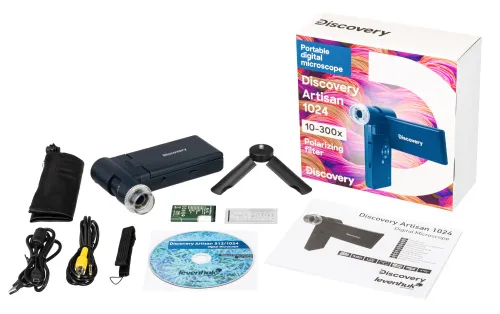 foto microscopio digitale Levenhuk Discovery Artisan 1024,  3