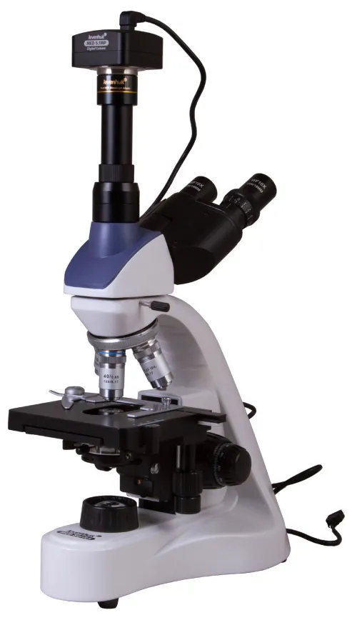 immagine microscopio trinoculare digitale Levenhuk MED D10T,  3