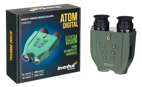 fotografia visore notturno binoculare Levenhuk Atom Digital DNB250,  3
