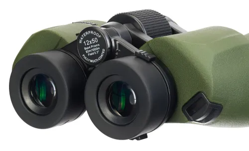 foto binocolo con reticolo Levenhuk Army 12x50,  13
