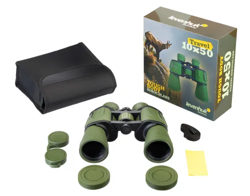 foto binocolo Levenhuk Travel 10x50,  4