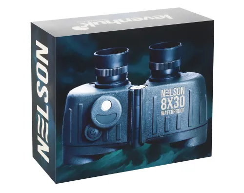 immagine binocolo Levenhuk Nelson 8x30 con reticolo e bussola,  14