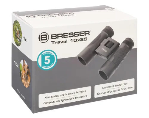 figura binocolo Bresser Travel 10x25,  10