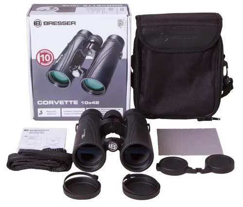 fotografia binocolo Bresser Corvette 10x42,  9
