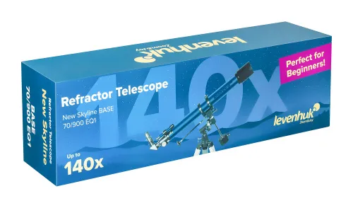 foto telescopio Levenhuk New Skyline BASE 70/900 EQ1,  13