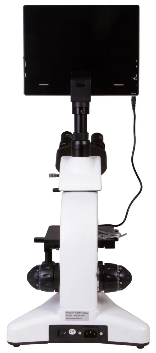 figura microscopio trinoculare digitale Levenhuk MED D20T LCD,  6