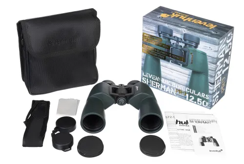 figura binocolo Levenhuk Sherman PRO 12x50,  2