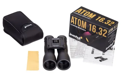 fotografia binocolo Levenhuk Atom 16x32,  3