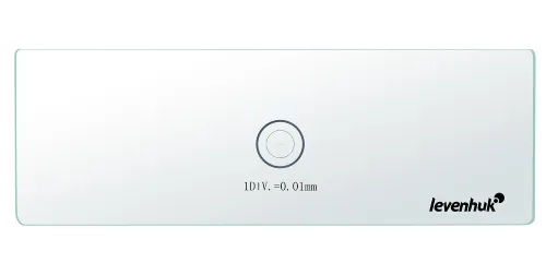 foto vetrino di calibrazione Levenhuk MED,  3