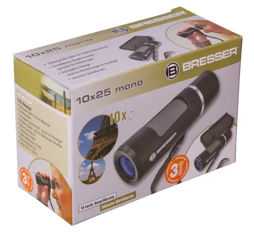figura monoculare Bresser Topas 10x25,  7