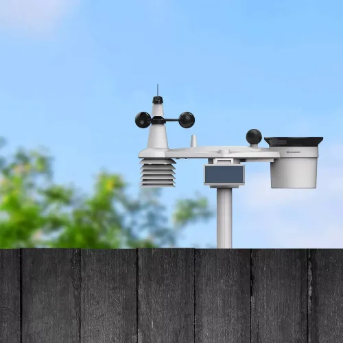 fotografia stazione meteo Bresser 9-in-1 MeteoChamp HD con Wi-Fi,  3