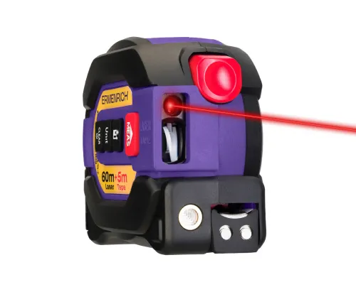 immagine misuratore laser con flessometro 3 in 1 Ermenrich Reel SLR600 PRO,  2