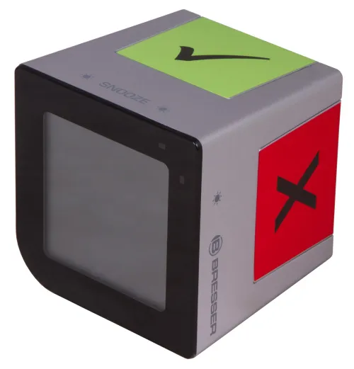 fotografia sveglia Radiocontrollata Bresser FlipMe, argento,  5