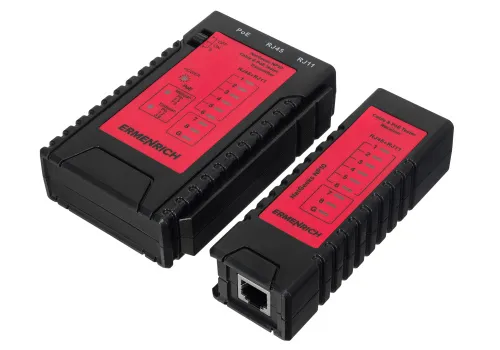fotografia tester per cavi di rete e PoE Ermenrich NetGeeks NP10,  6