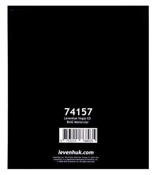 fotografia monoculare Levenhuk Vegas ED 8x42,  20