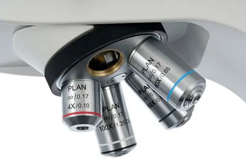 figura microscopio trinoculare digitale Levenhuk MED D40T,  10