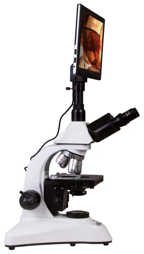figura microscopio trinoculare digitale Levenhuk MED D20T LCD,  5